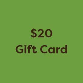 Personalised $20 Gift Card